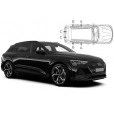 Sonnenschutz Blenden für Audi e-tron Q8 SUV (Typ GE) 2019-2023