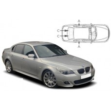 Sonnenschutz Blenden für BMW 5er E60 4 Türen 2004-2010 Sonnenschutz Blenden für BMW 5er E60 4 Türen 2004-2010