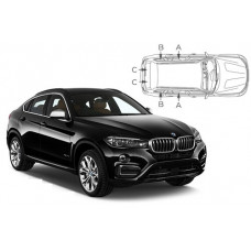 Sonnenschutz Blenden für BMW X6 F16 2015-2019 Sonnenschutz Blenden für BMW X6 F16 2015-2019