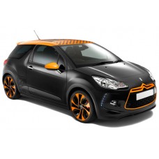 Sonnenschutz Blenden für Citroen DS3 3 Türen 2010-2016 Sonnenschutz Blenden für Citroen DS3 3 Türen 2010-2016