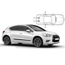 Sonnenschutz Blenden für Citroen DS4 5 Türen 2010-2018 Sonnenschutz Blenden für Citroen DS4 5 Türen 2010-2018