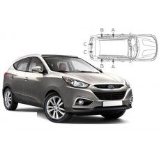 Sonnenschutz Blenden für Hyundai ix35 5 Türen 2010-2015 Sonnenschutz Blenden für Hyundai ix35 5 Türen 2010-2015