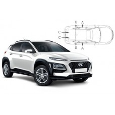 Sonnenschutz Blenden für Hyundai Kona 5 Türen 2017-2023 Sonnenschutz Blenden für Hyundai Kona 5 Türen 2017-2023