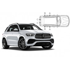 Sonnenschutz Blenden für Mercedes-Benz GLE V167 2019- Sonnenschutz Blenden für Mercedes-Benz GLE V167 2019-