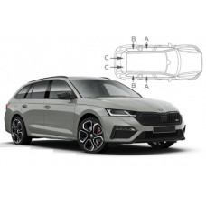 Sonnenschutz Blenden für Skoda Octavia IV (Typ NX) Kombi 2019- Sonnenschutz Blenden für Skoda Octavia IV (Typ NX) Kombi 2019-