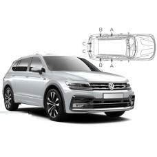 Sonnenschutz Blenden für Volkswagen Tiguan II Allspace 2016-2024 Sonnenschutz Blenden für Volkswagen Tiguan II Allspace 2016-2024